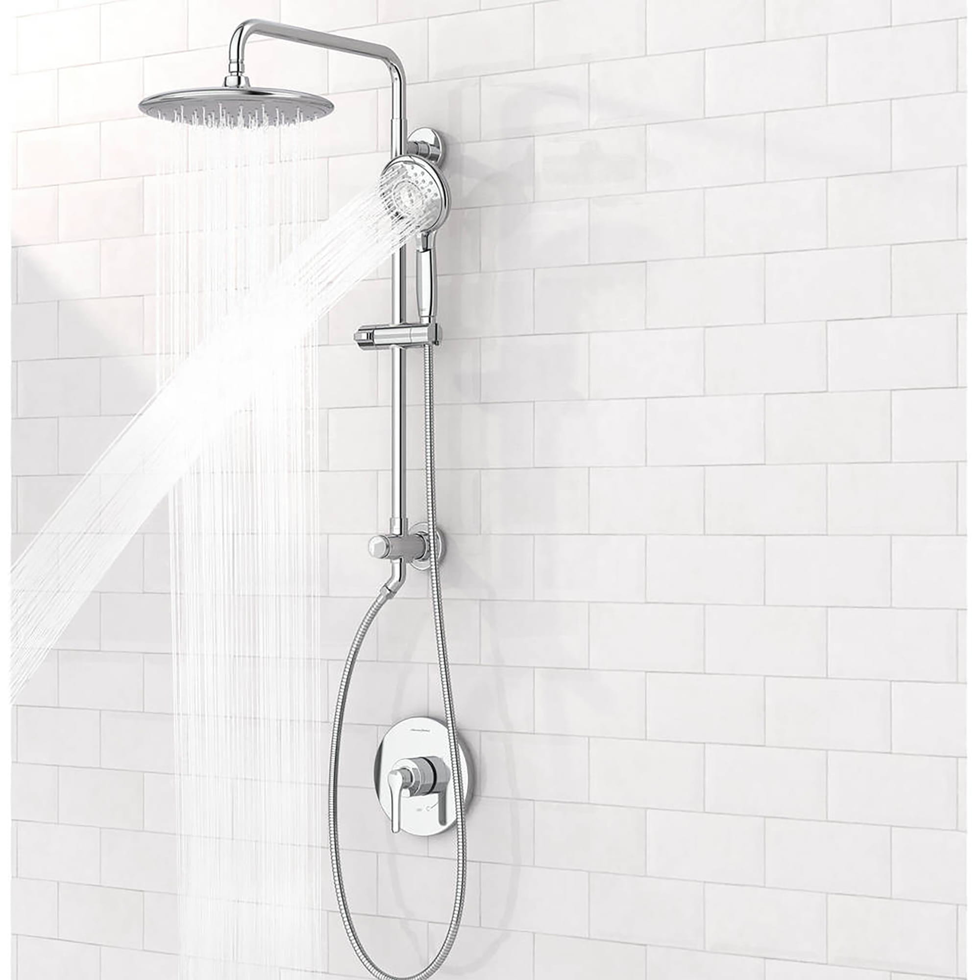 Spectra Versa 24 Inch 4 Function 18 gpm 68 L min Shower System With Rain Showerhead CHROME